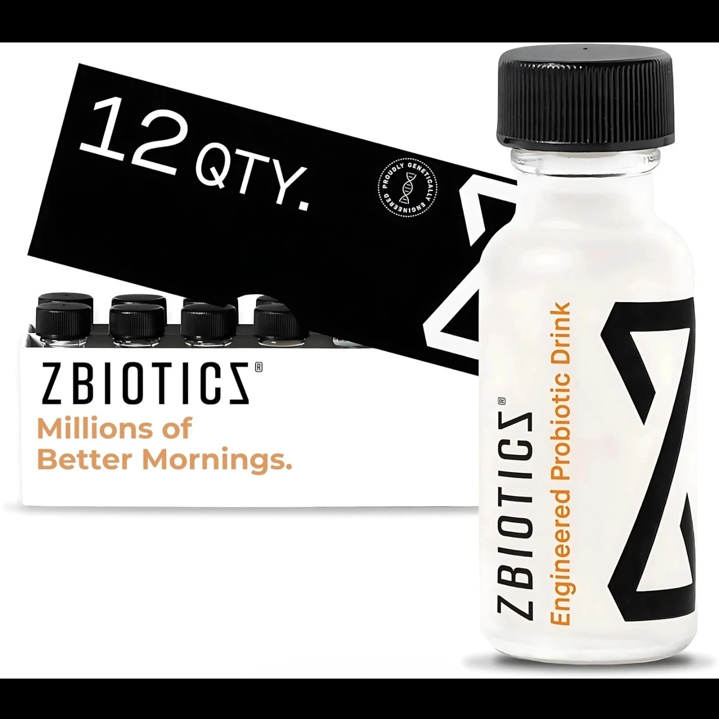 ZBiotics Pre-Alcohol Probiotic Drink, 12 Pack