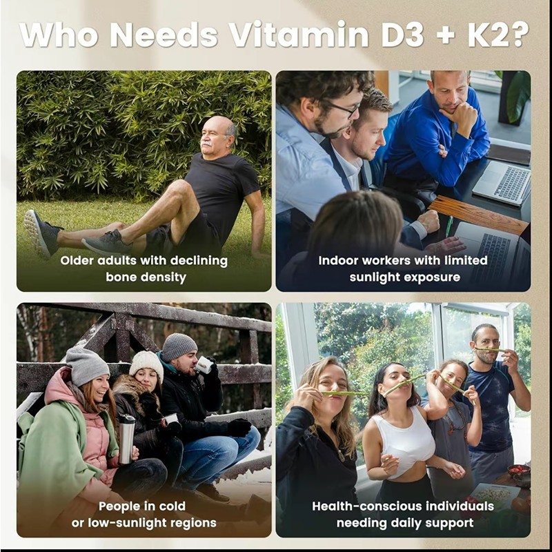 Vitamin D3 Con K2 10000 IU, 300 Virgin Coconut Oil Softgels, 2 in 1 Vitamins