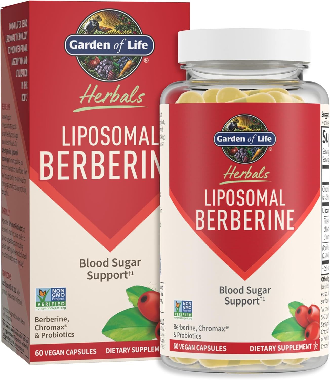 Garden of Life- Liposomal Berberine – 30 Servings EXP 02/28