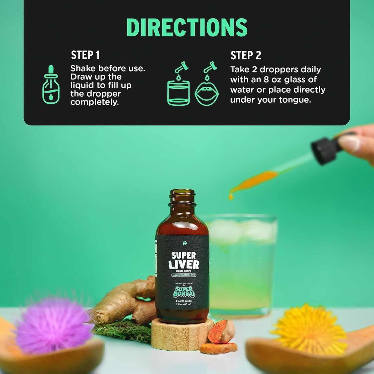 Premium Liver Detox with Milk Thistle – Cleanse Support & Repair Aid SuperBon…