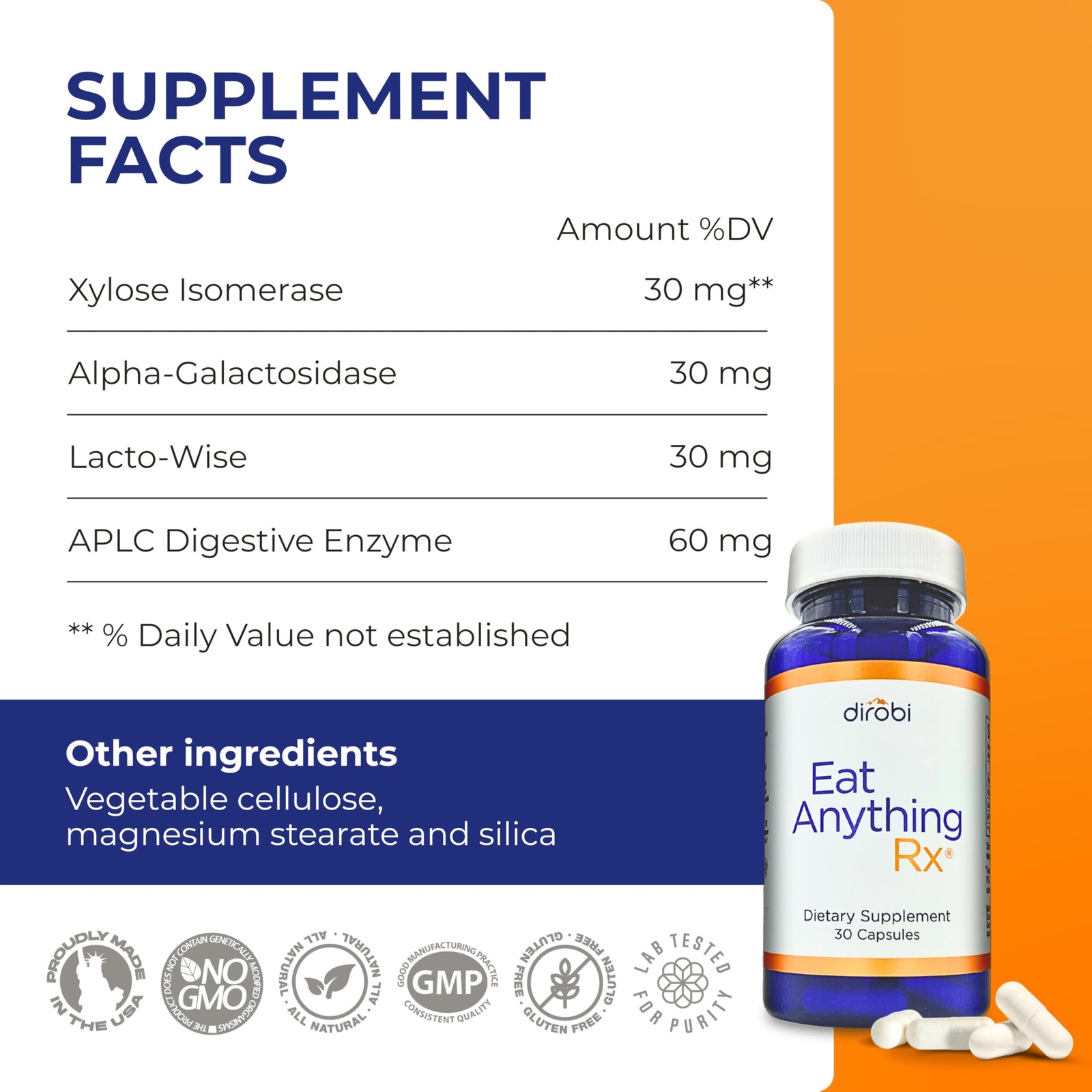 Eat Anything Xylose Isomerase Enzyme Fructose Malabsorption & FODMAP Digesti…