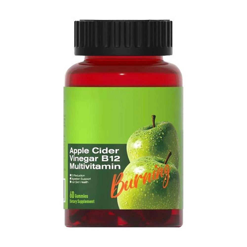 1-3PK Apple Cider Vinegar Updated B12 Multivitamin-Apple Cider Vinegar Gummies-6