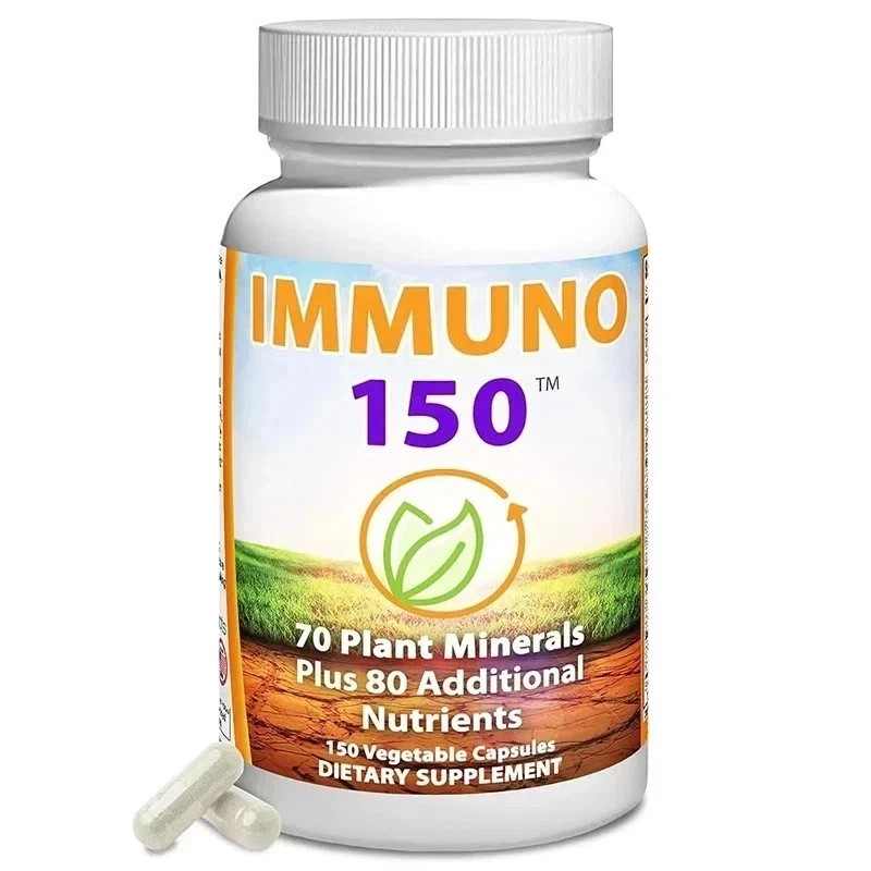 2 Pack Immuno 150, Immune Support Supplement, Packed with 70 Plant Minerals