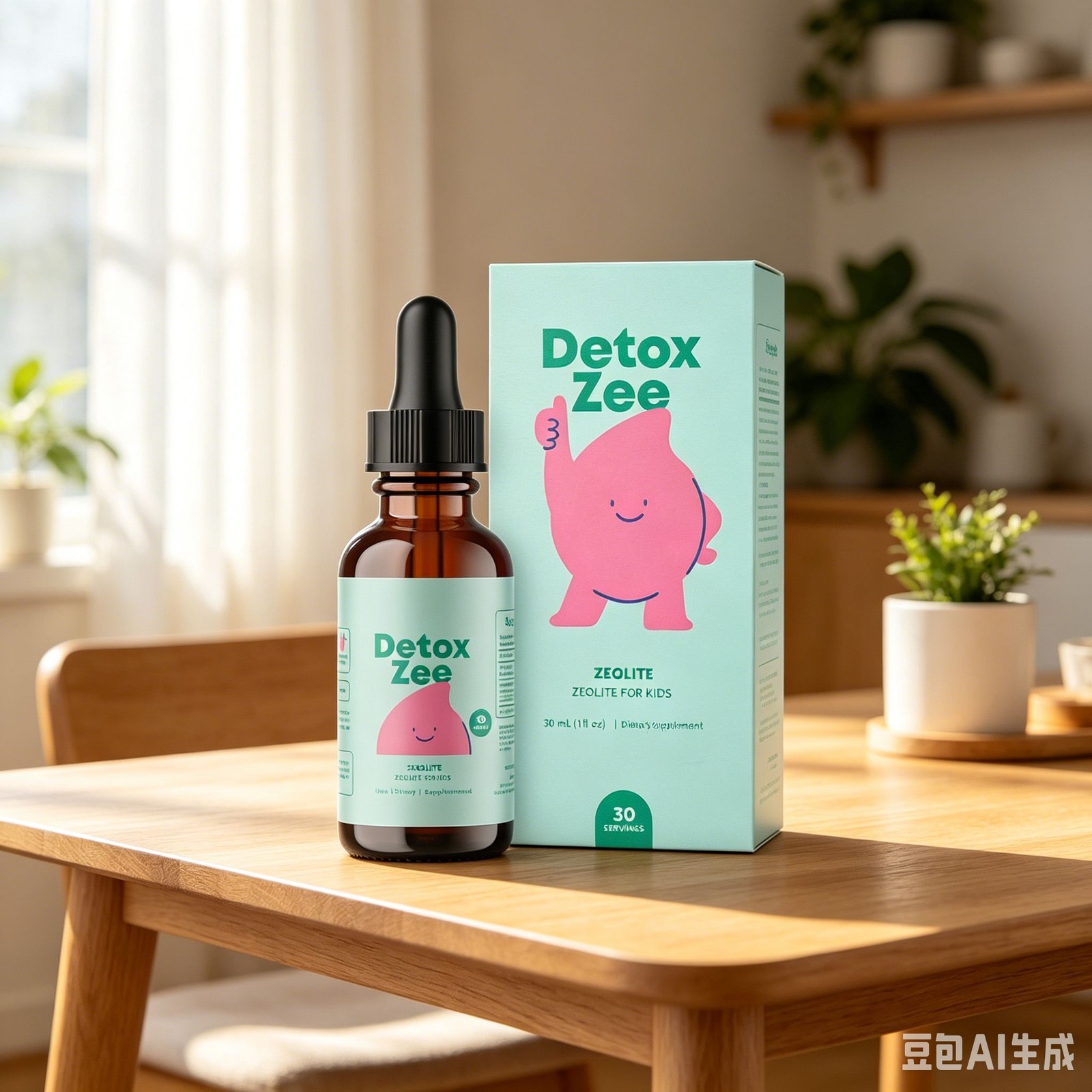Joyspring * Dextox Zee Kids – For Zeolite *2fl Oz- WILDBERRY Flavor