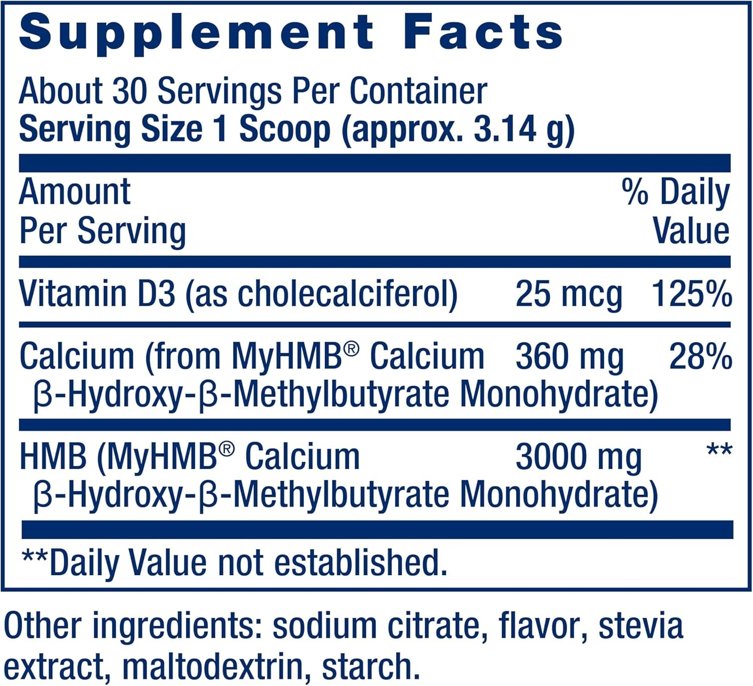 Muscle Strength & Restore HMB Formula, Life Extension Wellness Code, 94.2 g