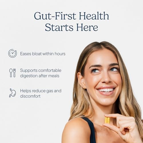 Zenwise Health No Bloat Digestive Enzymes for Gut Health, Gas & Bloating Relief