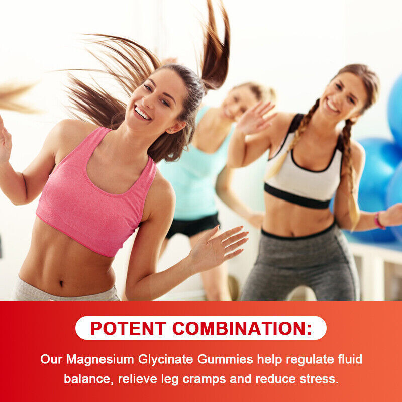 Catfit Glycine magnesium &Raspberry Gummy Vitamin D B6 Cognitive Function Calm