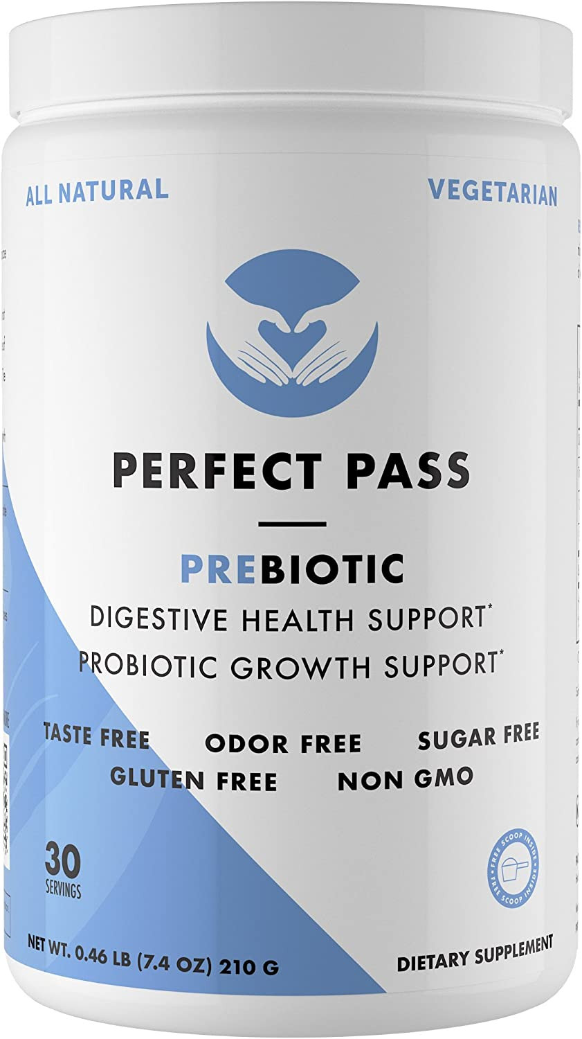 Prebiotic PHGG Partially Hydrolyzed Guar Gum 210G Powder – 100% Natural Glute…