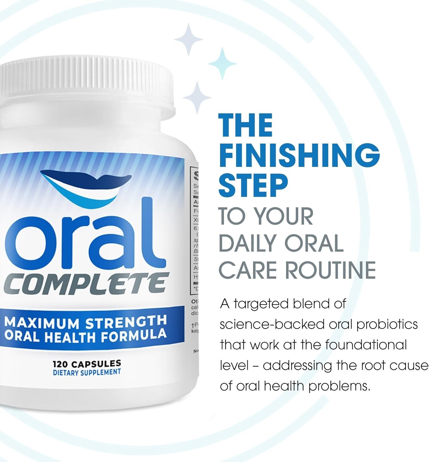 Oral Complete 11-in-1 Dental Probiotics Bad Breath Treatment Halitosis Tonsil