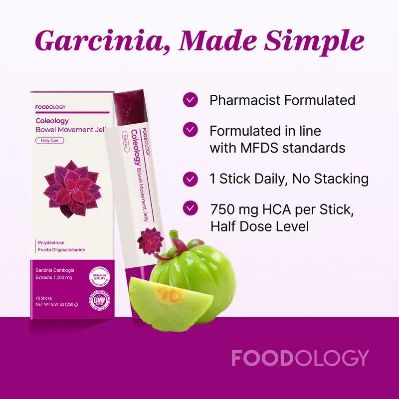 FOODOLOGY Coleology Bowel Movement Sticks, Grape Flavor, Gut Bloating Reli