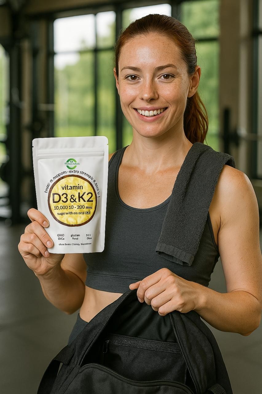 Vitamin D3 10000 iu Plus K2 (MK-7) 200 mcg, 300 Virgin Coconut Oil Softgels