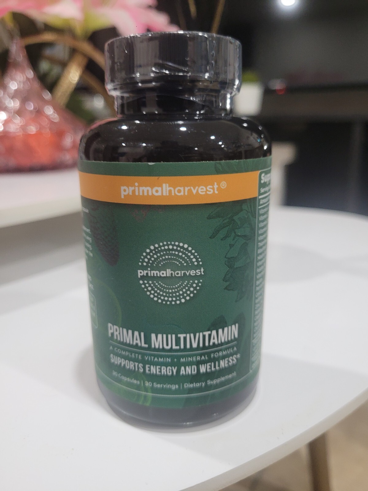 Primal harvest multivitamin supports energy and wellness 30-capsules fast shipp.