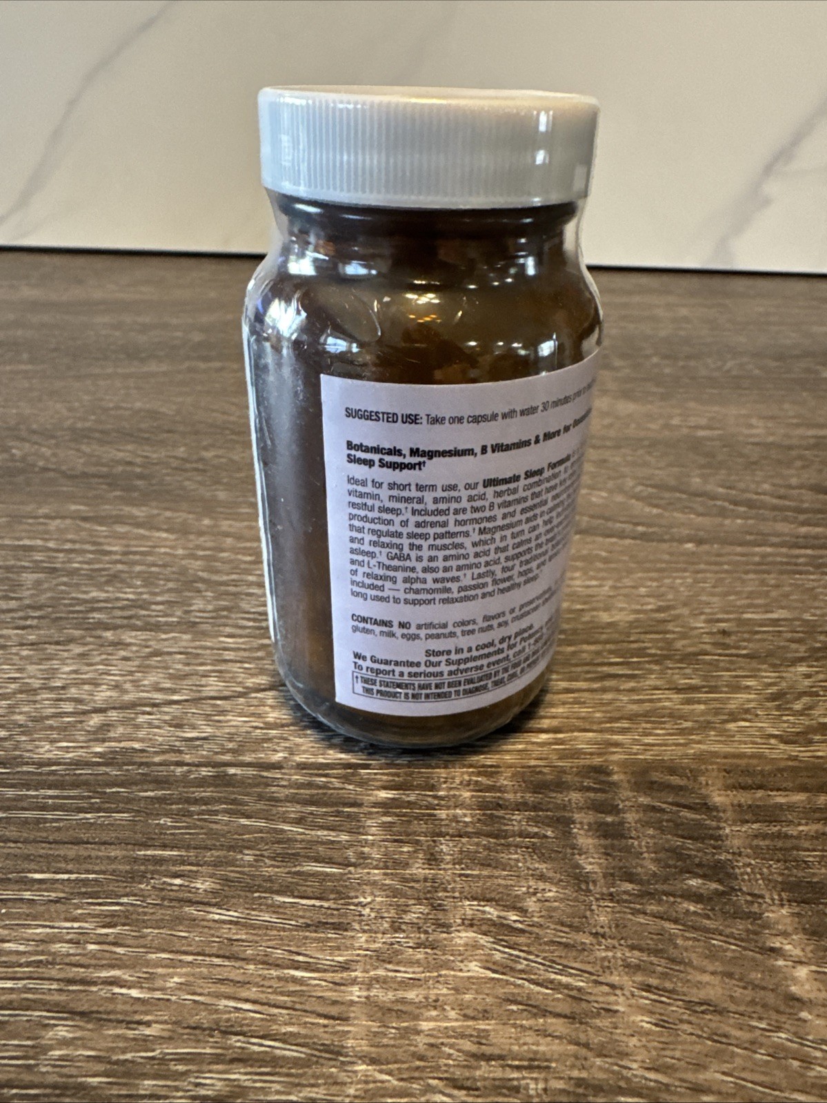 MORNING GLORY Natural Foods Ultimate Sleep Formula 50 Vegan Capsules Exp 07/2027