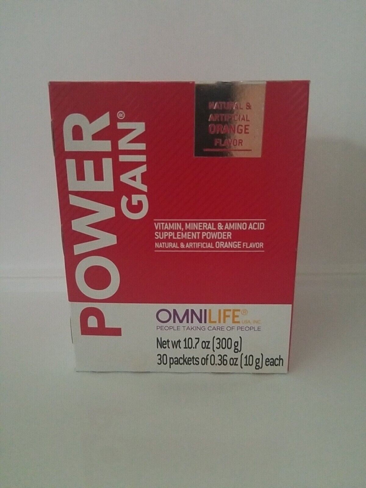 POWER MAKER (Gain) Box With 30 Satches Net wt 10.7 oz **FREE SHIPPING**