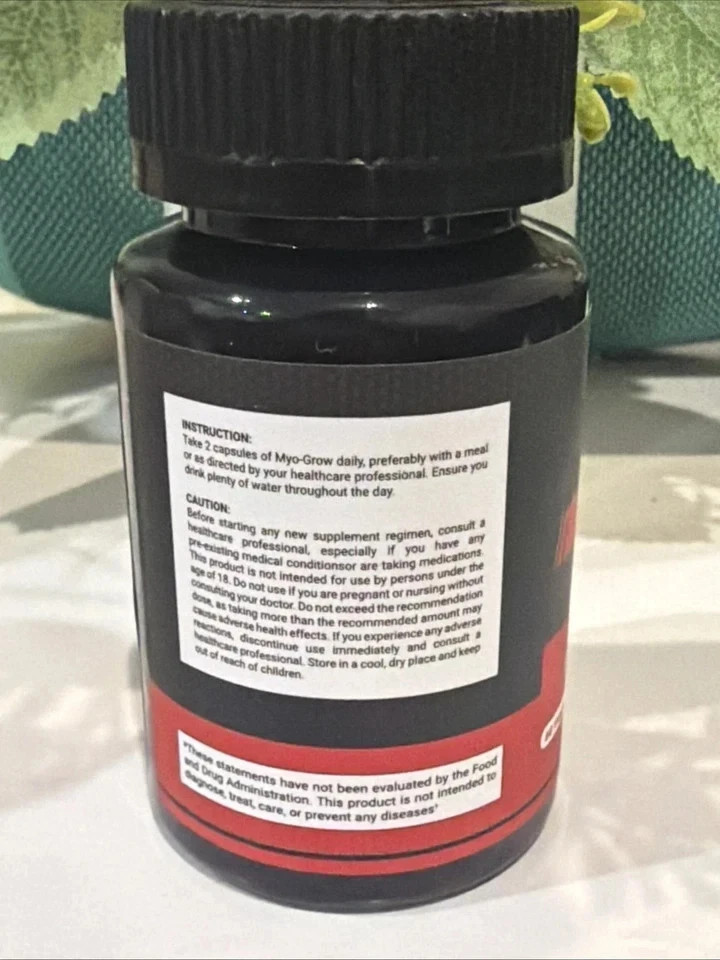 Dyno Myo_grow Muscle | 60 Capsules New | Pack of 3