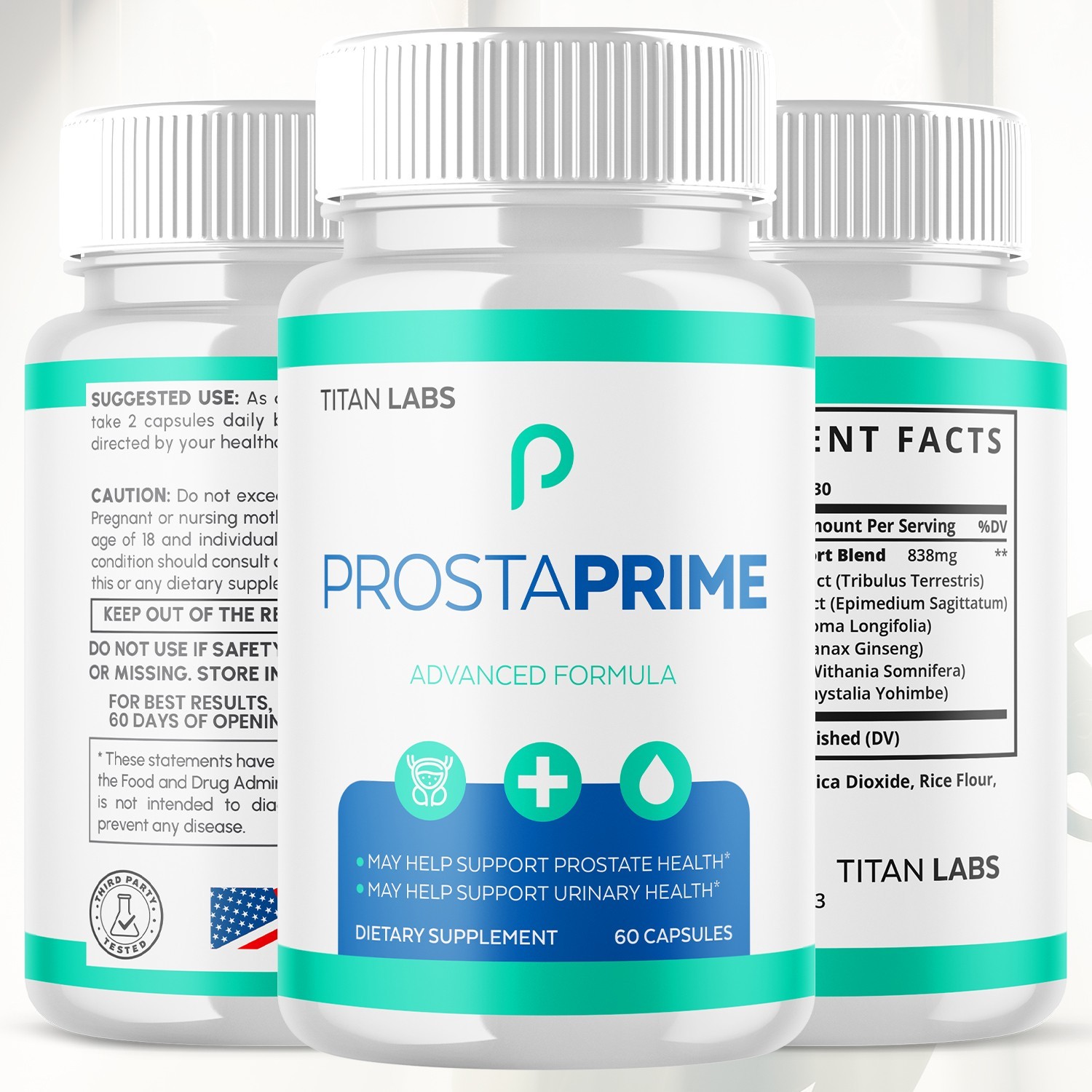 (5 Pack) Prostaprime Prostate & Bladder Support Supplement Prosta Prime 300 Caps