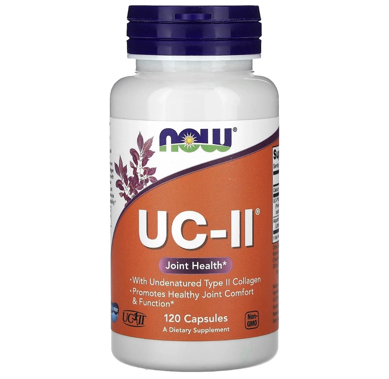 UC-II® Joint Health with Undenatured Type II Collagen, 120 Capsules Exp 06/2028