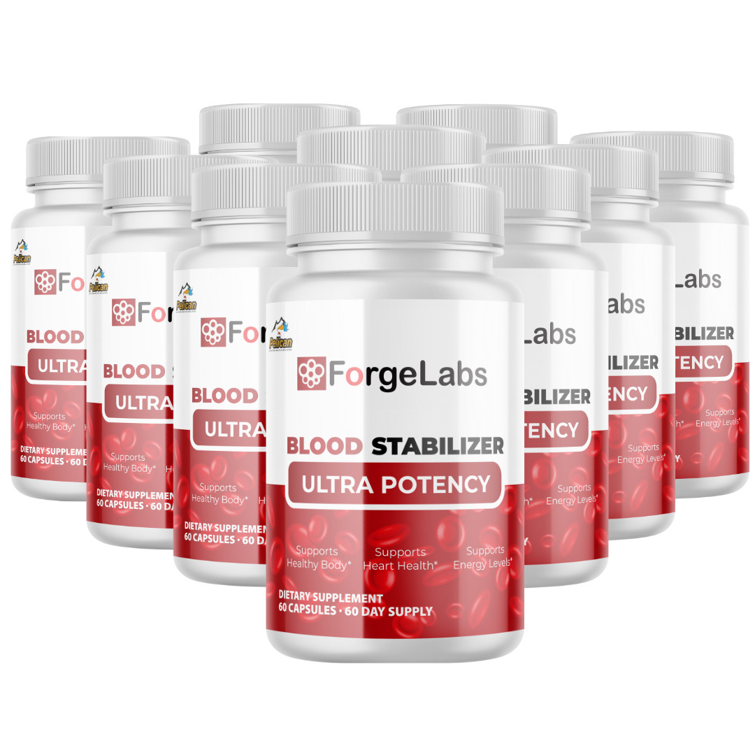 ForgeLabs- Cardiovascular Health, Blood Pressure & Sugar Support- 10 Bottles