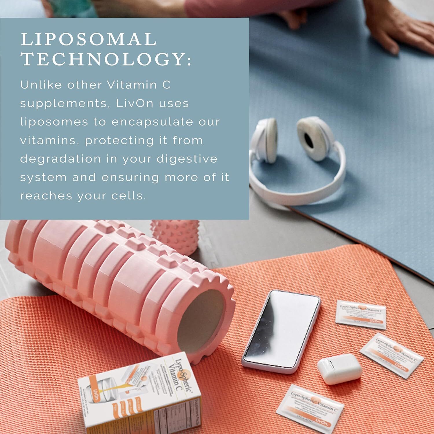 LivOn Laboratories Lypo–Spheric Liposomal Vitamin C 0.2 Fl Oz (Pack of 30)