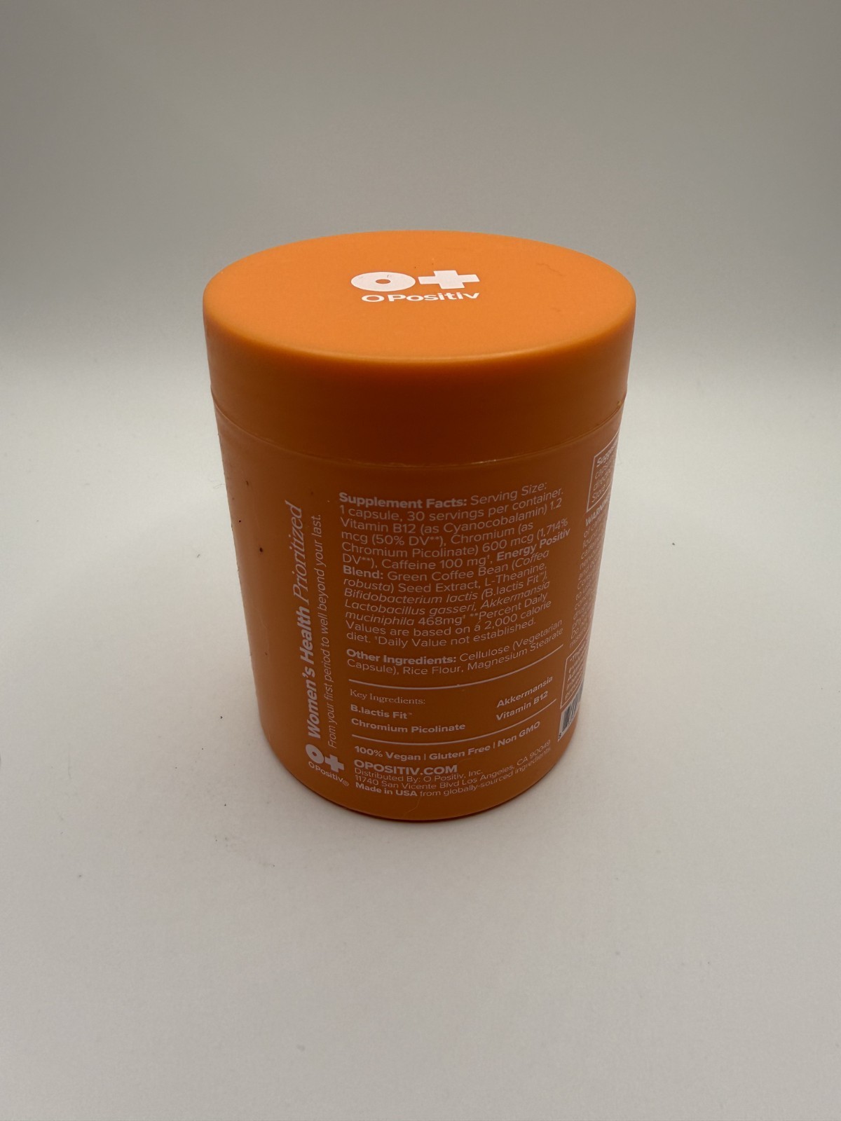 URO Metabolism + Probiotic Support 100mg Caffeine 30 Vegan Capsules – Brand New