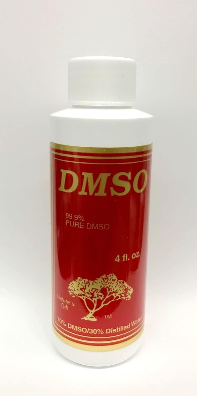 ✨DMSO Liquid 70/30 Blend – 99.9% Pure – 4 fl oz Glass Bottle – New/Sealed