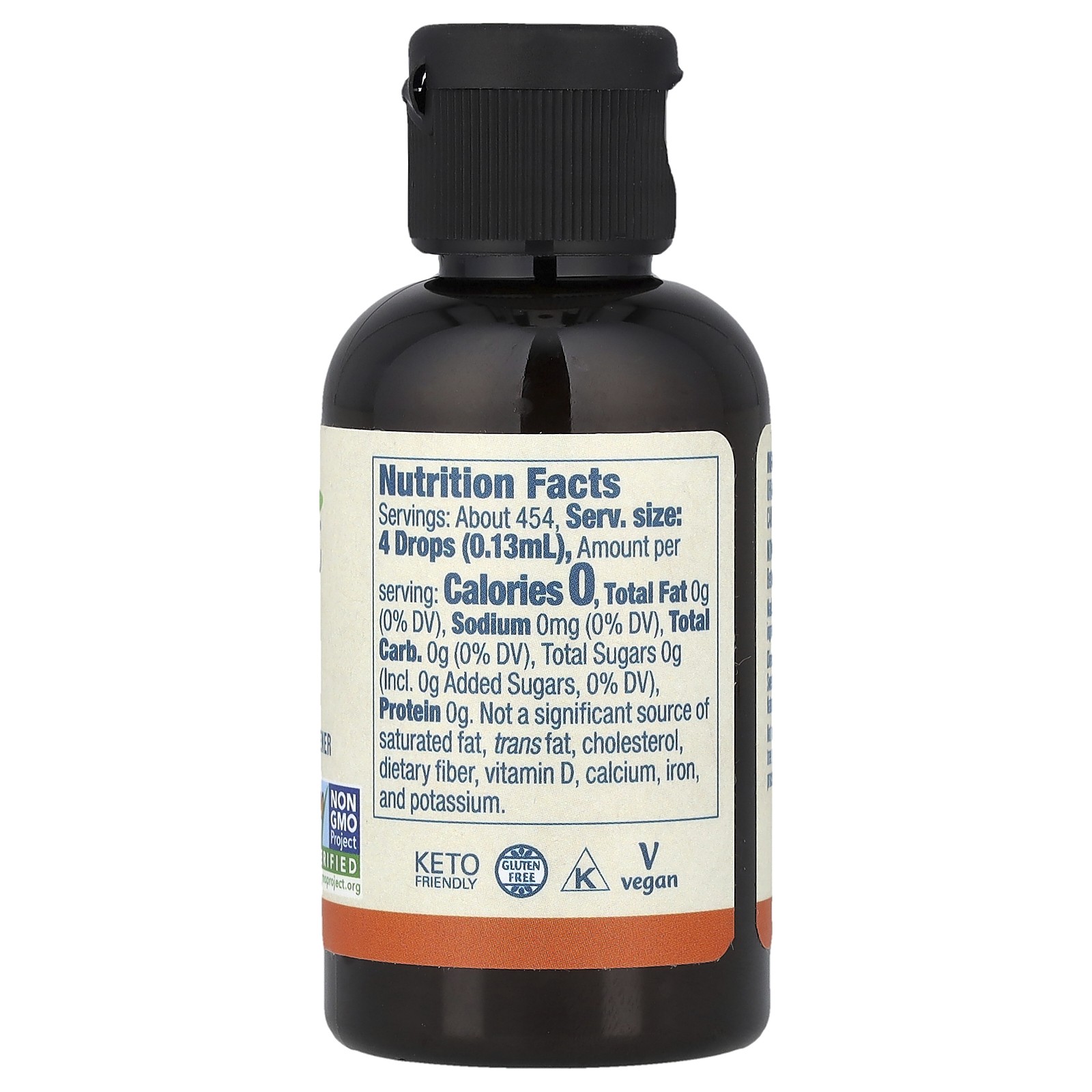 Better Stevia, Zero-Calorie Liquid Sweetener, Original, 2 fl oz (59 ml)