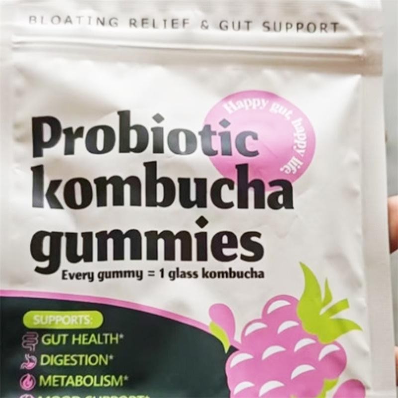 Fiber Supplement, Probiotics, Postbiotics, Probiotic Kombucha Gummy – Prebiotics