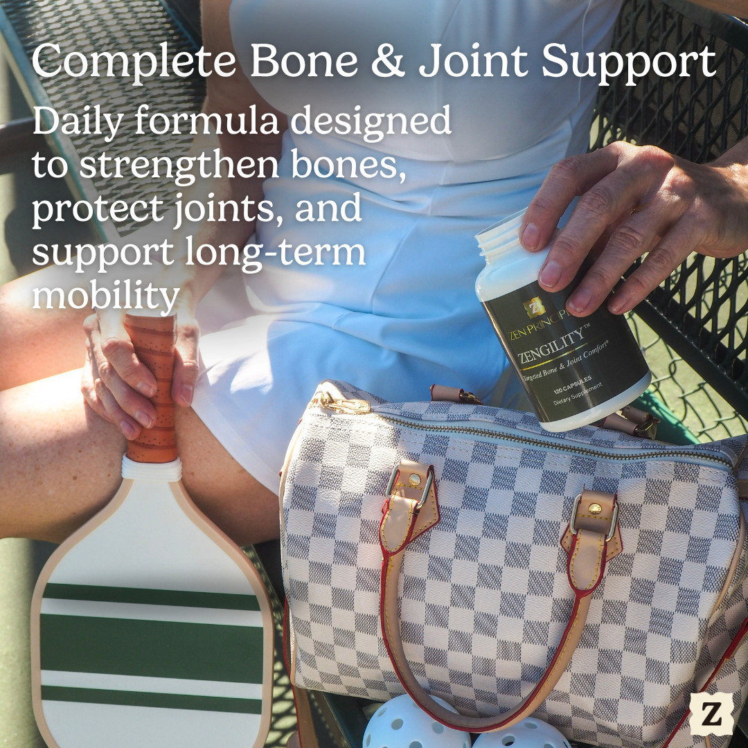 Zen Principle Zengility™ Bone & Joint Health Supplement – 120 Capsules.