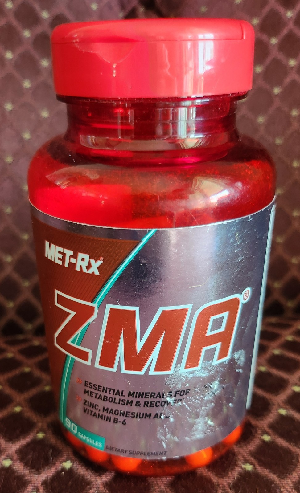 MET-Rx ZMA Dietary Supplement 90 Capsules