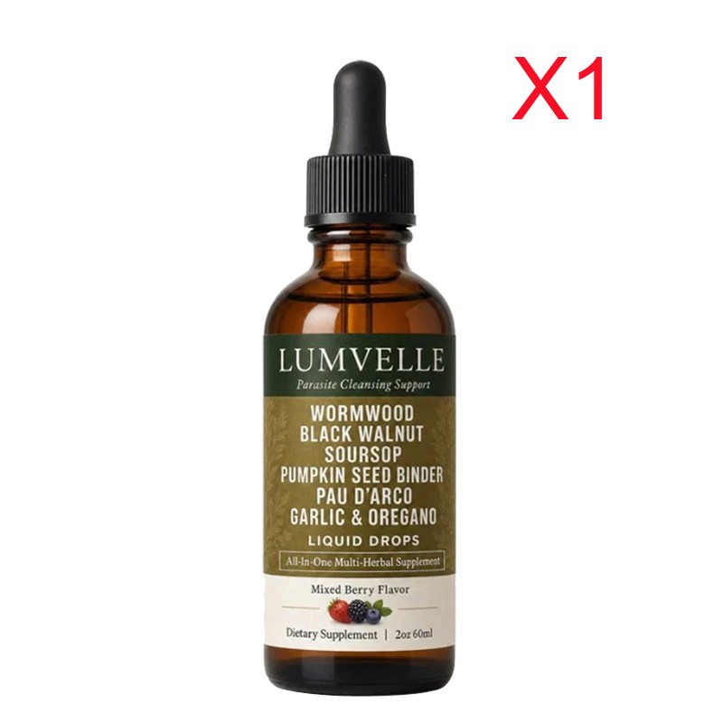 5x LUMVELLE Wild Harvested Wormwood Herbal Liquid Botanical Supplement Drops