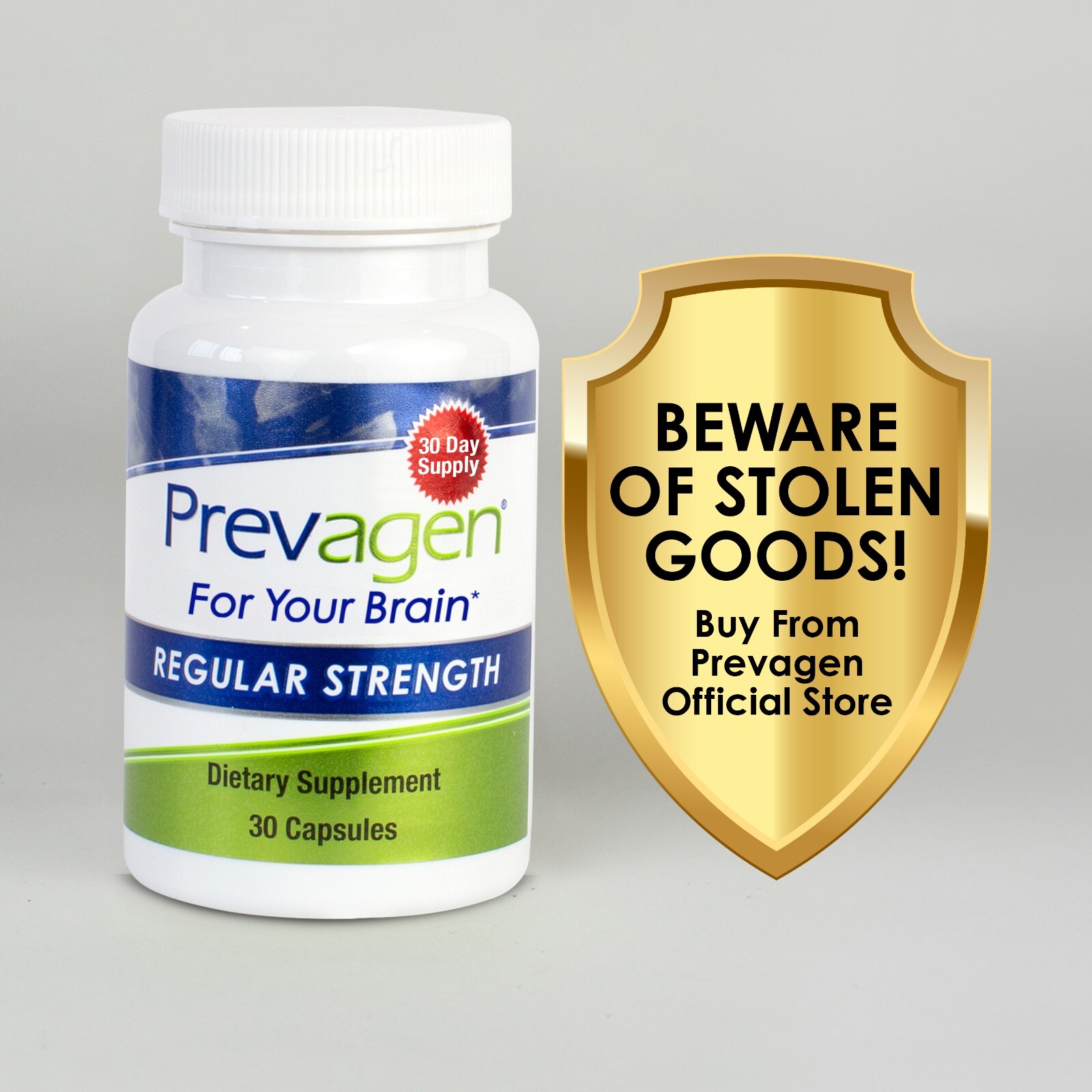 Prevagen Regular Strength 10mg Capsules – 30 Count