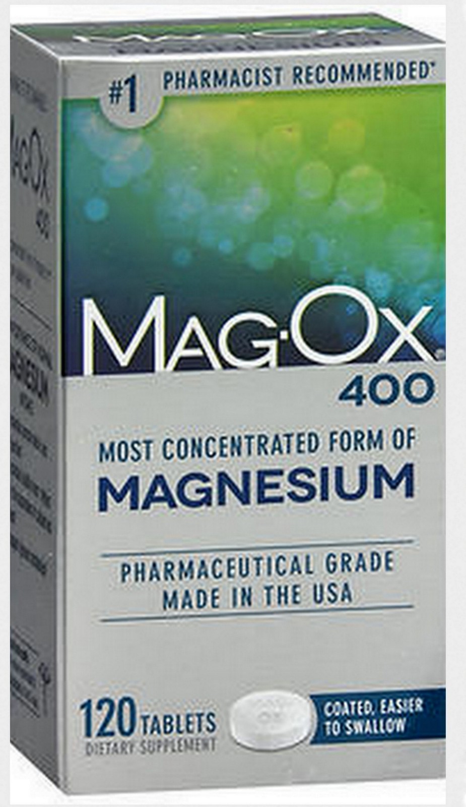 MagOx Magnesium 400mg Tabs 120ct ~