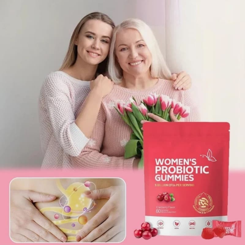 Feminine Balance PH 60pcs/bag for Women, Gummies Vaginal Probiotics