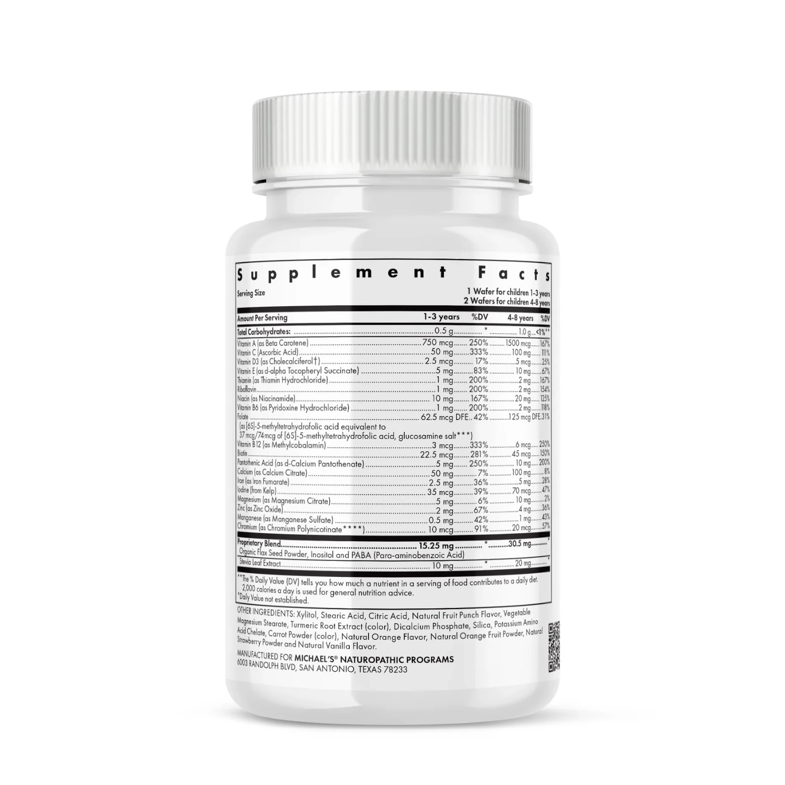 MICHAELS Health Naturopathic Programs Children’s Multi Vitamin Chews 60 Count