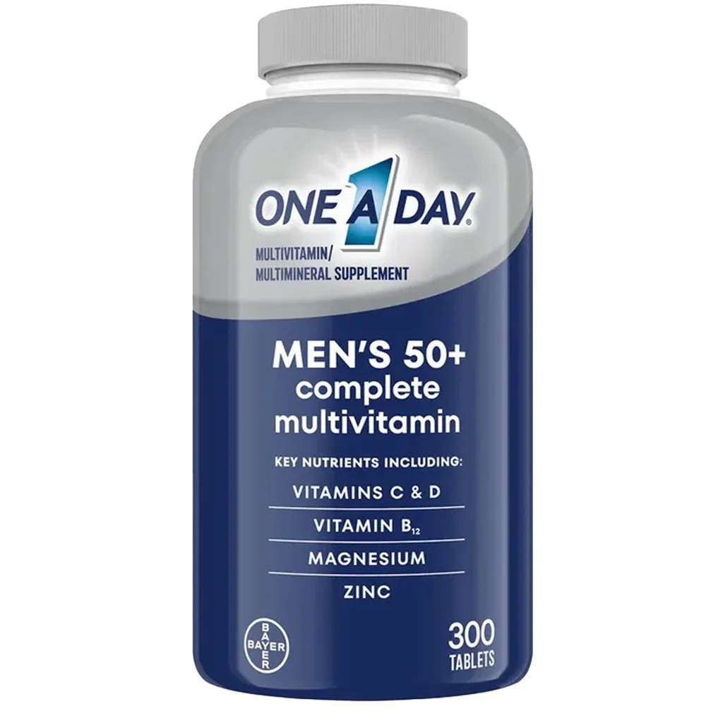 ✳️🔥 One A Day Men’s 50+ Multivitamin 300 Tablets Adult Men Fifty Plus ✳️🔥