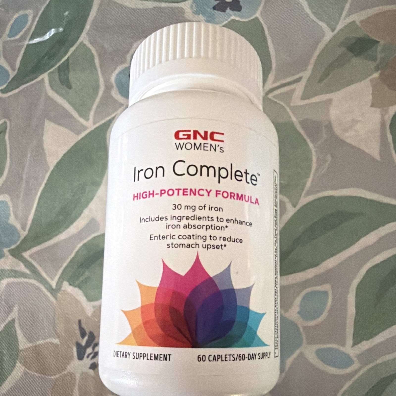 GNC Women’s Iron Complete 30 mg High-Potency Formula 60 Caplets