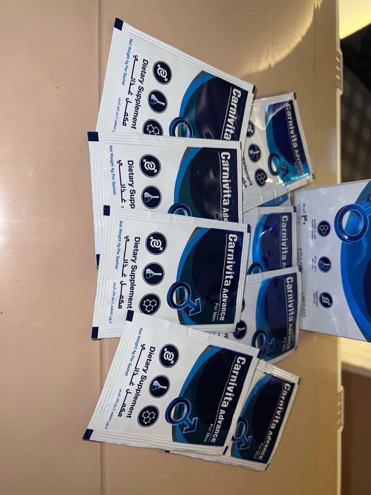 Carnivita Advance For Men – 2 Pac × 30 Individual Sachets – 4g Each – Sealed Box