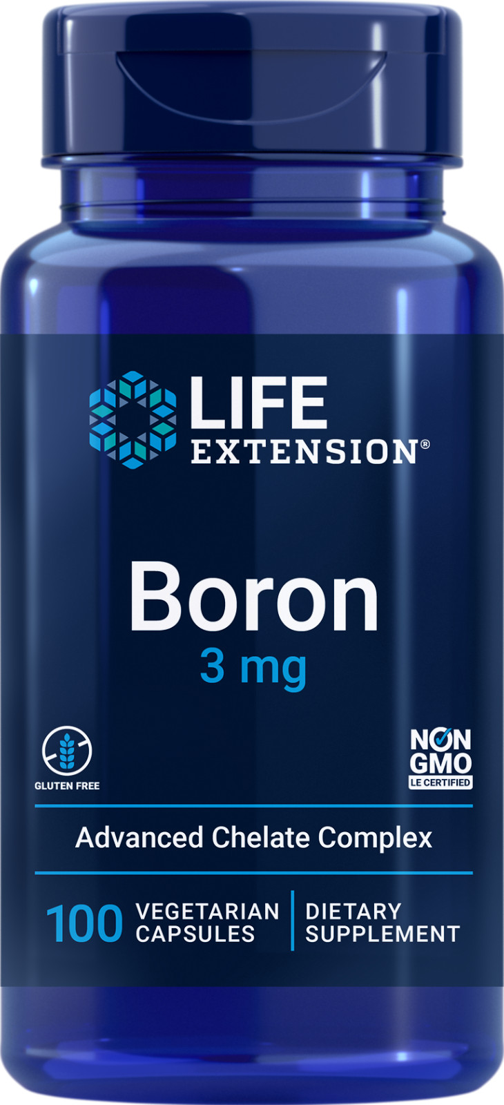 Life Extension Boron 3 mg 100 VegCaps