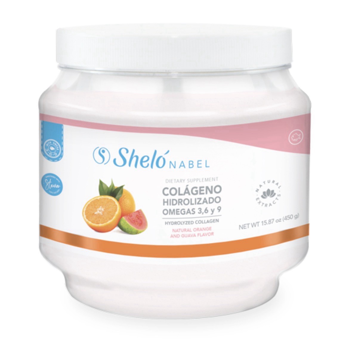 HYDROLYZED COLLAGEN OMEGA 3,6,9 ORANGE&GUAVA 15.87 FL OZ **FREE SHIPPING**