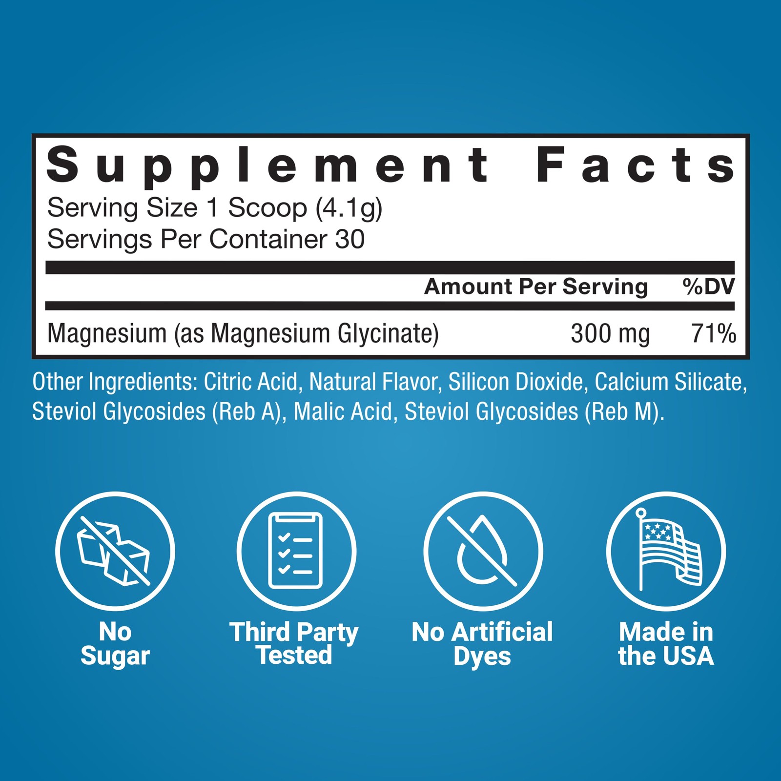 Force Factor Ultimate Magnesium Glycinate Powder 4.36 Ounce (Pack of 1)