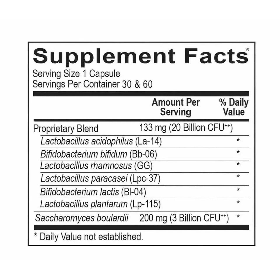 Ortho Biotic Dietary Supplement – Pack of 2 Premium Probiotic for Healthy Gut