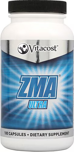 Vitacost ZMA Ultra — 180 Capsules Mineral Support for Athletes