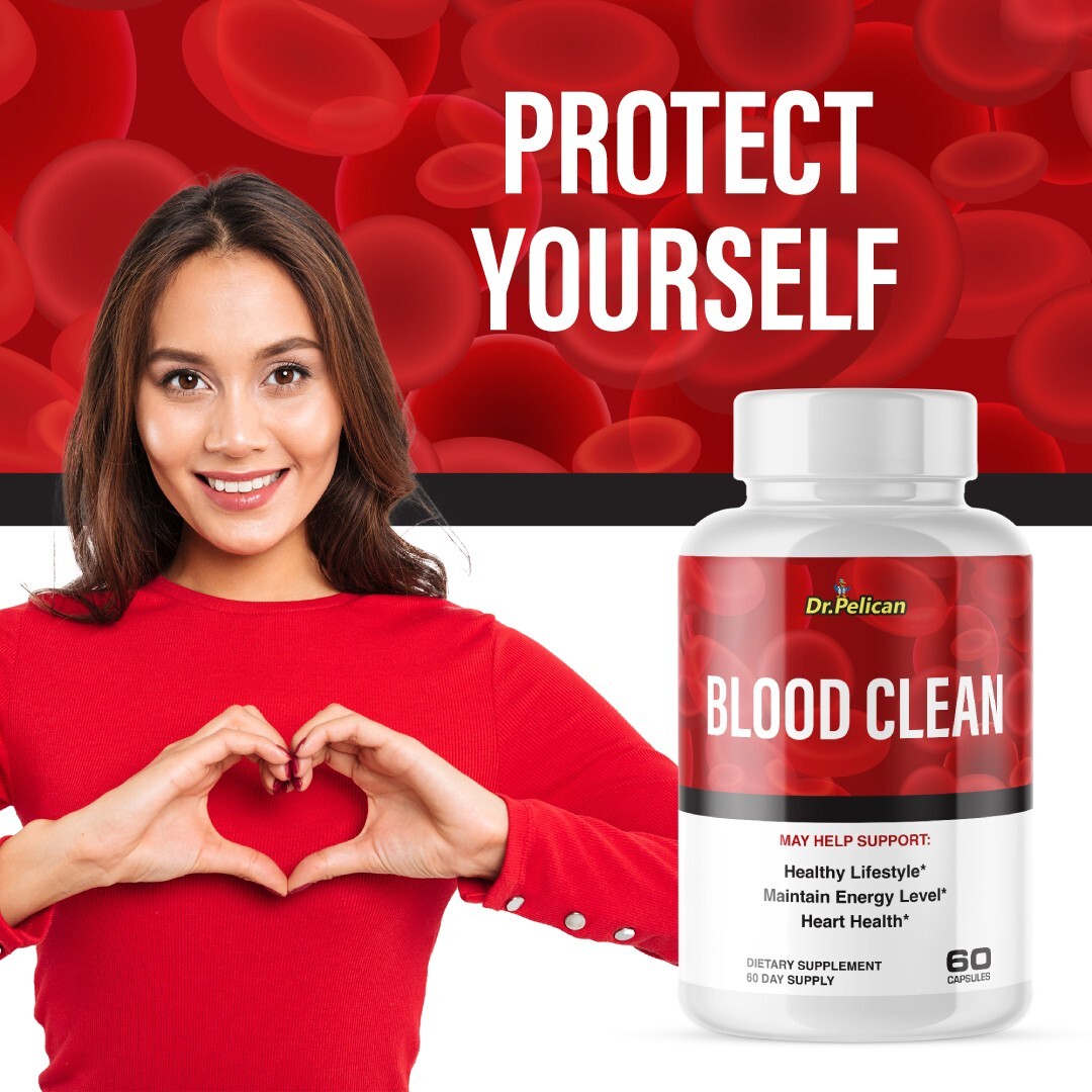 Blood Clean- Blood Support- 60 Capsules