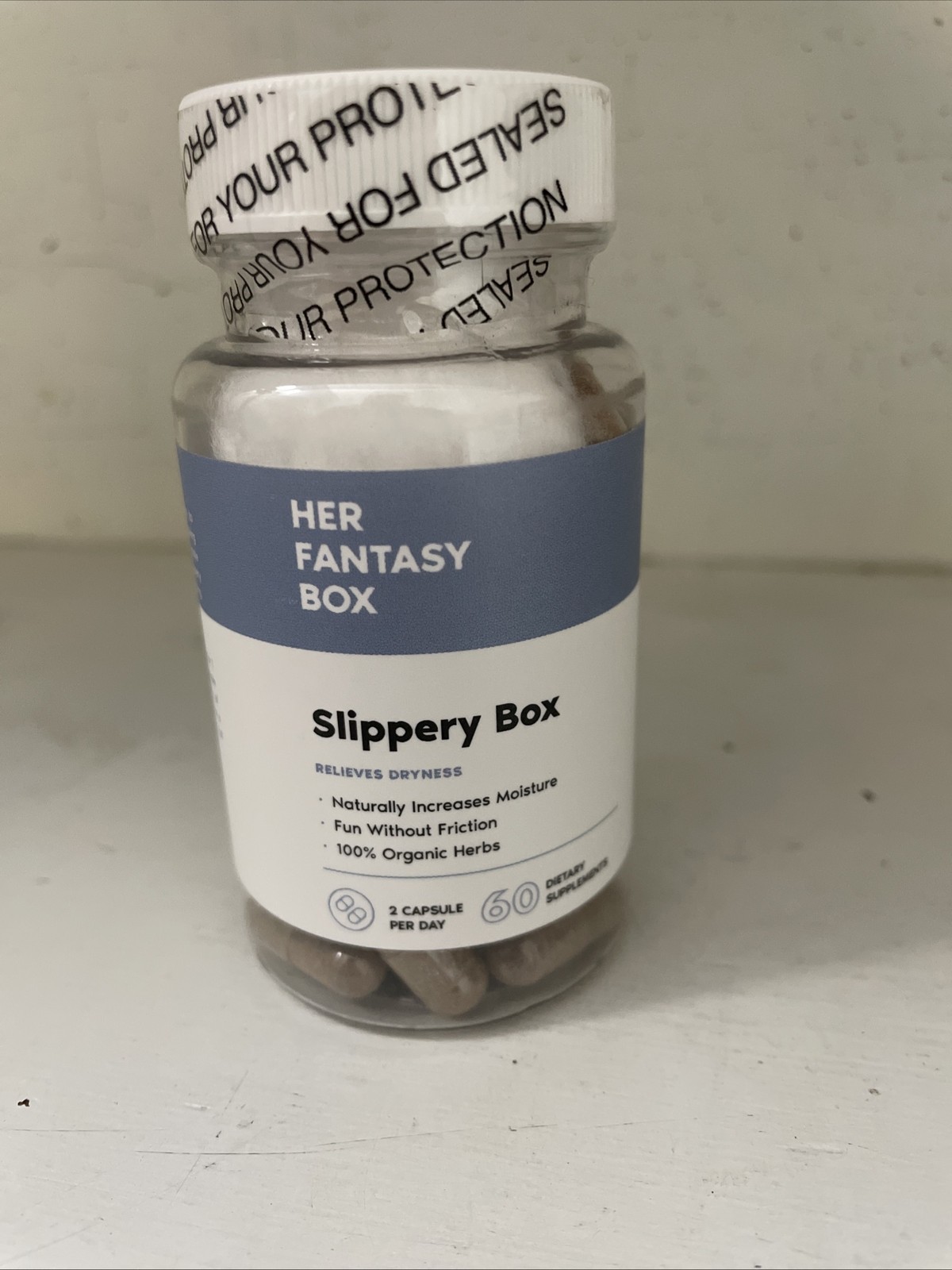 1pc Her Fantasy Box for Feminine Wellness Intimate Moisture Support 60