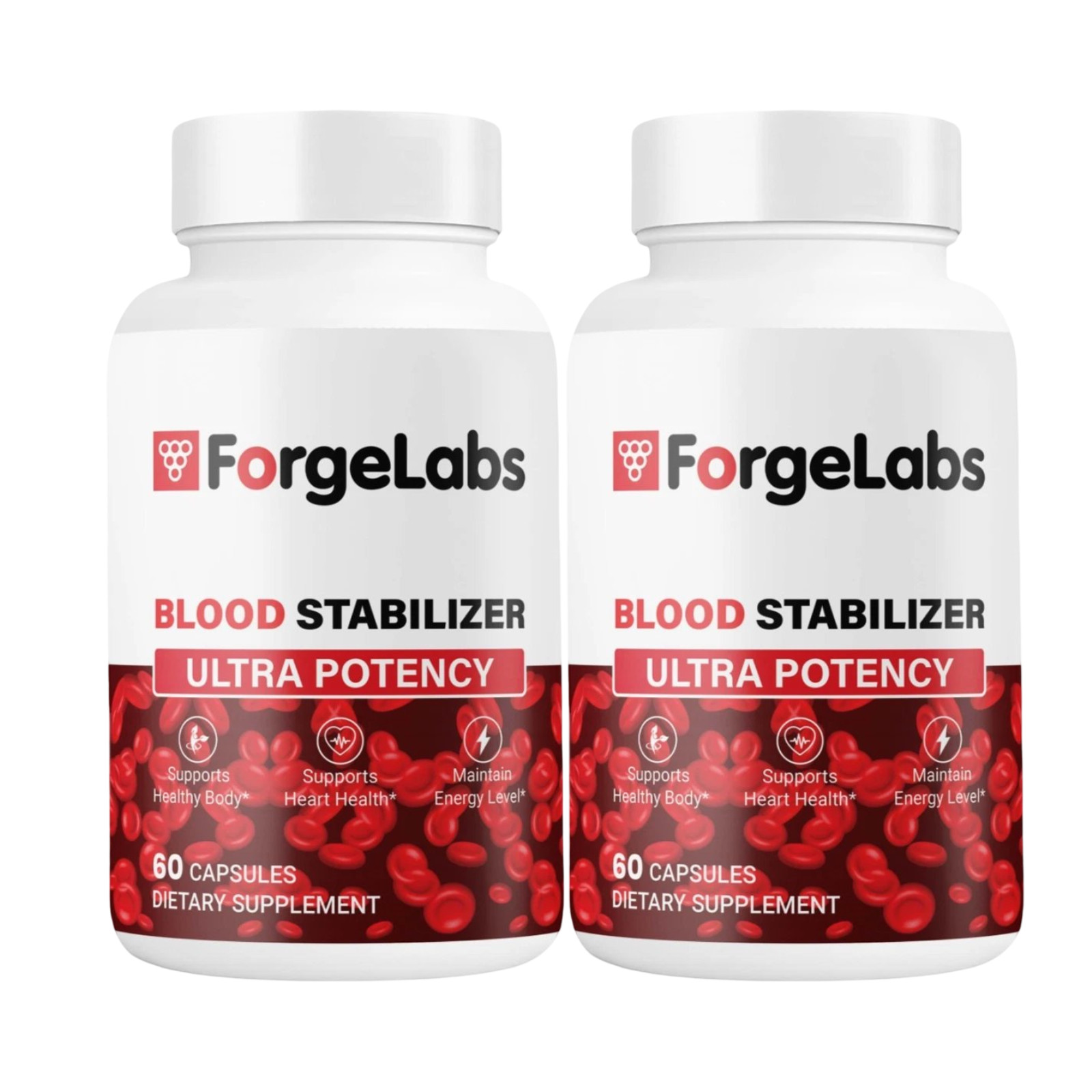 2-Pack ForgeLabs Blood Support, Forge Labs Advanced Blood Support – 120 Capsules