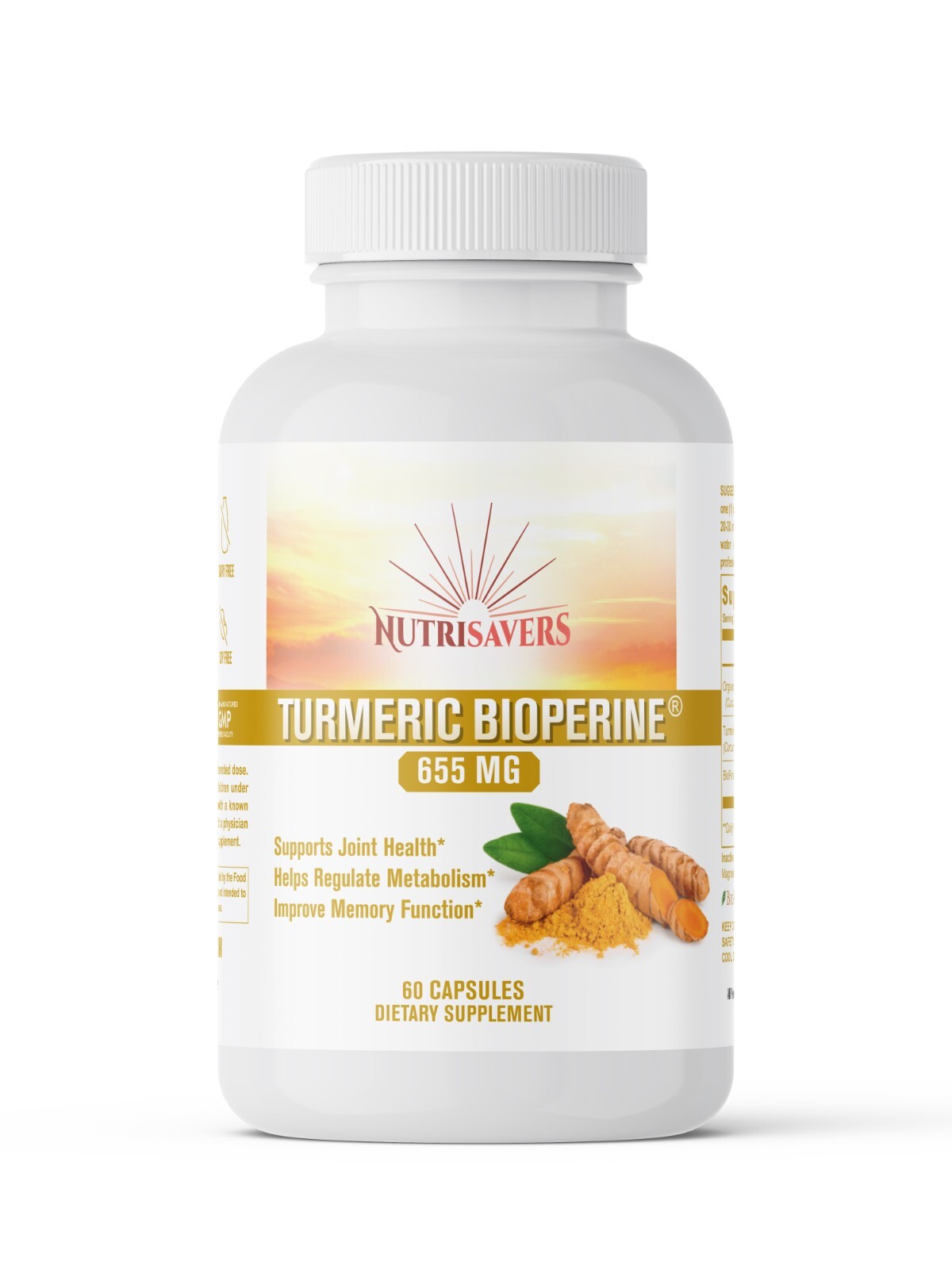 Doctor Recommended Turmeric Curcumin BioPerine Immune Support Anti-Inflammatory