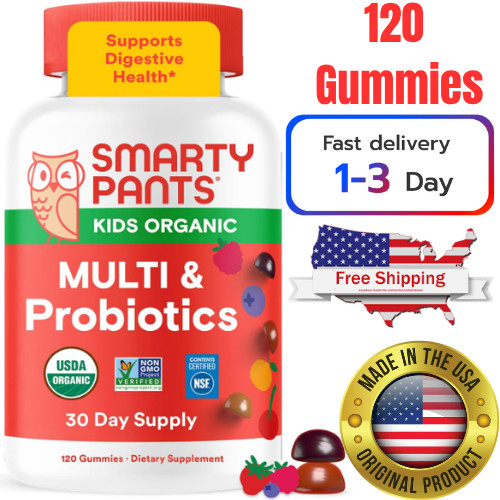 Multivitaminas con probióticos – Apoyo inmunológico y digestivo para niños