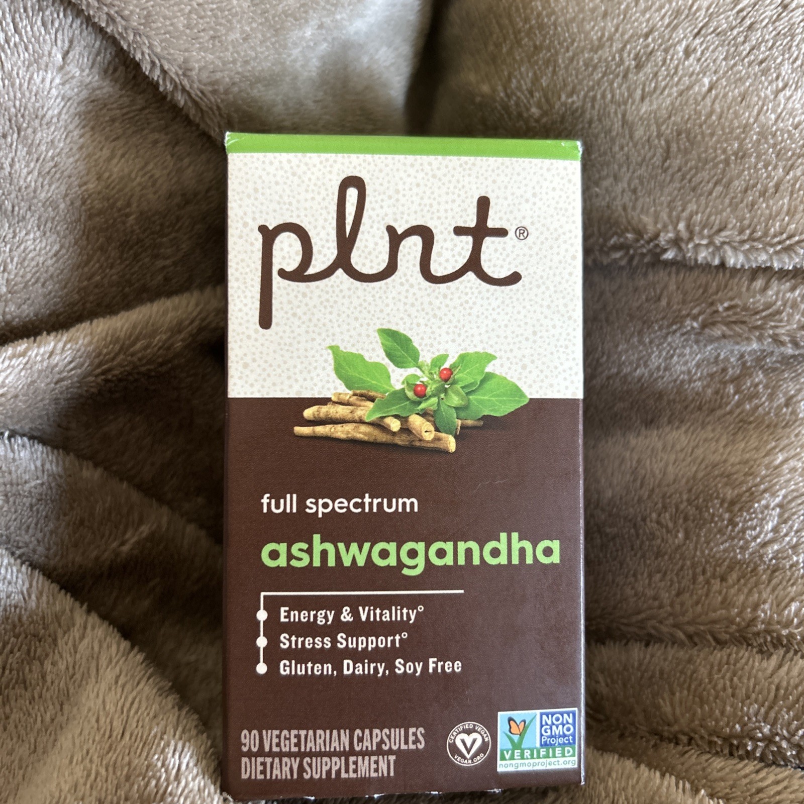 The Vitamin Shoppe-plant- Ashwagandha 90 Vegetarian Capsules