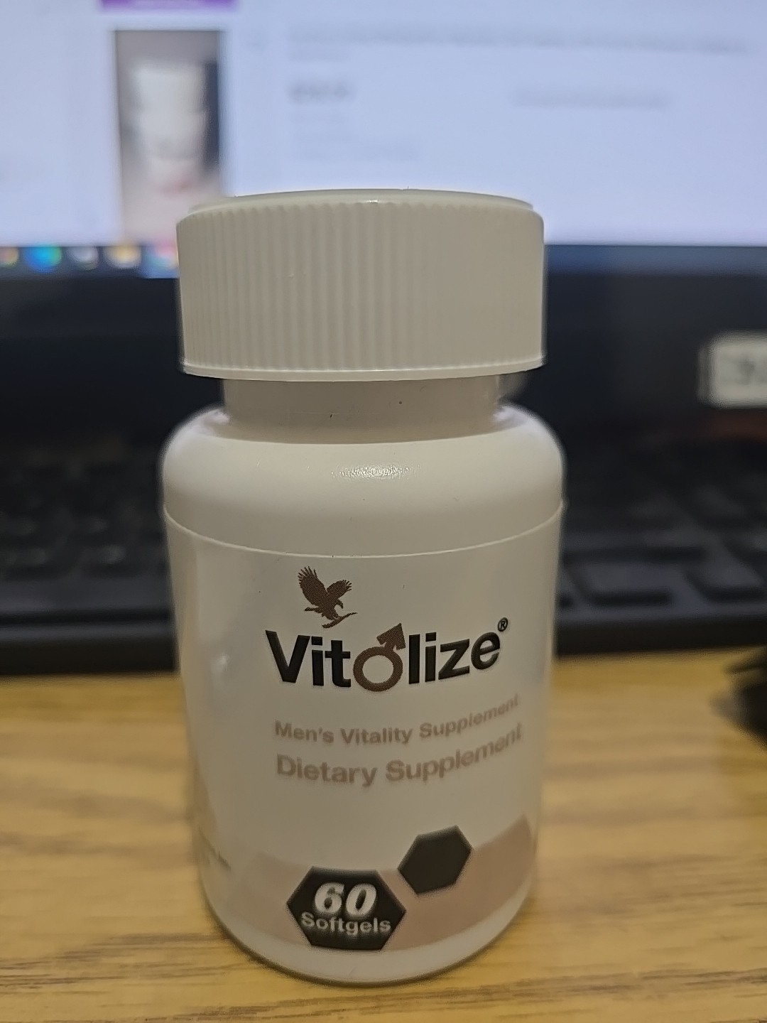 NEW Forever Living Vitalize® for Men, 60 Softgels, EXP. 04/2027, Men’s Vitality