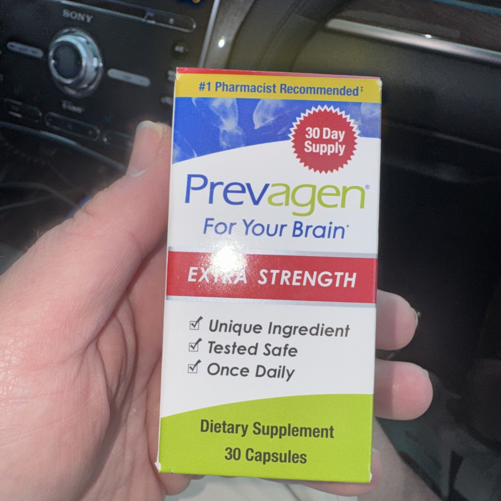 Prevagen Extra Strength 20mg Vitamin Supplement – 30 Capsules